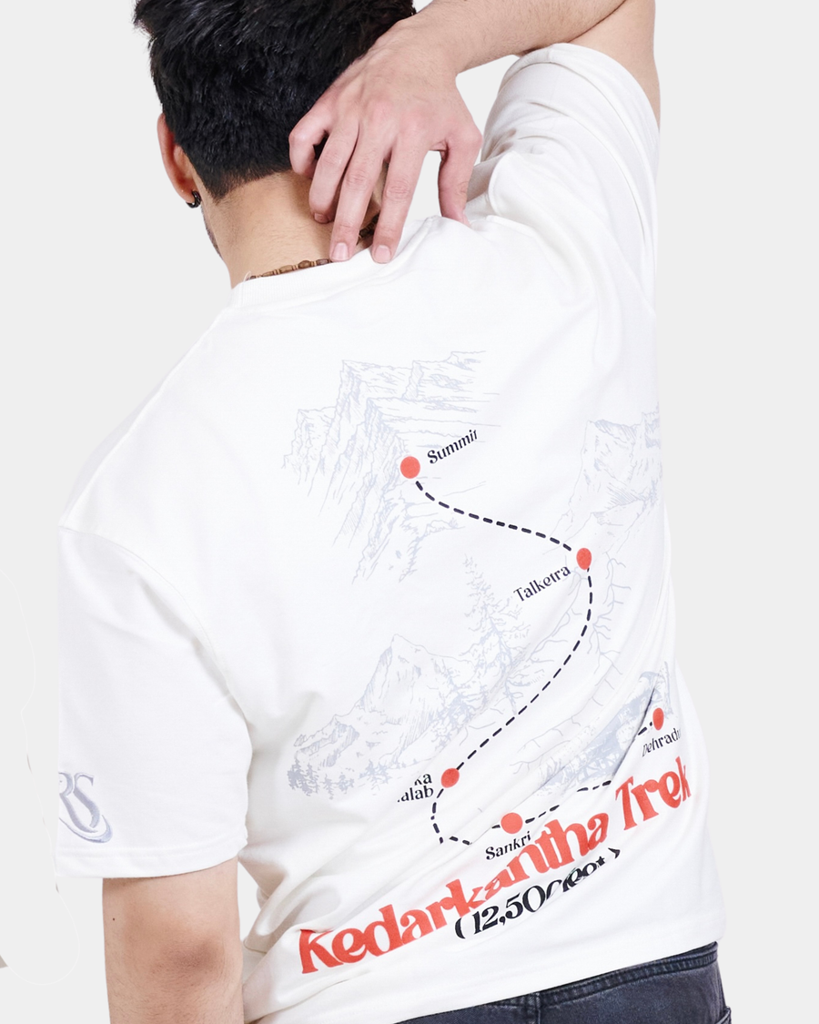 Kedarkantha Trek Oversized T-Shirt