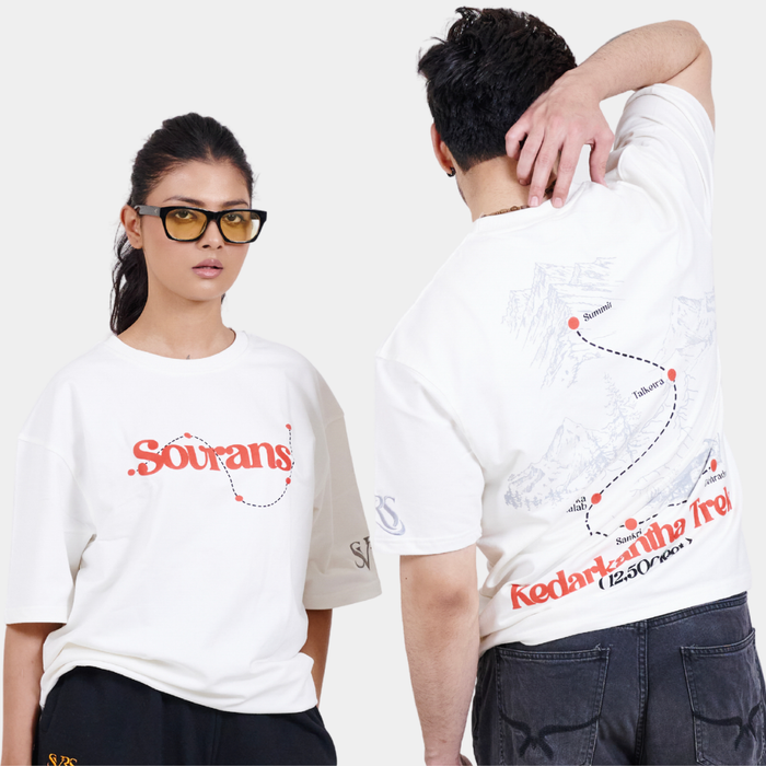 Kedarkantha Trek Oversized T-Shirt