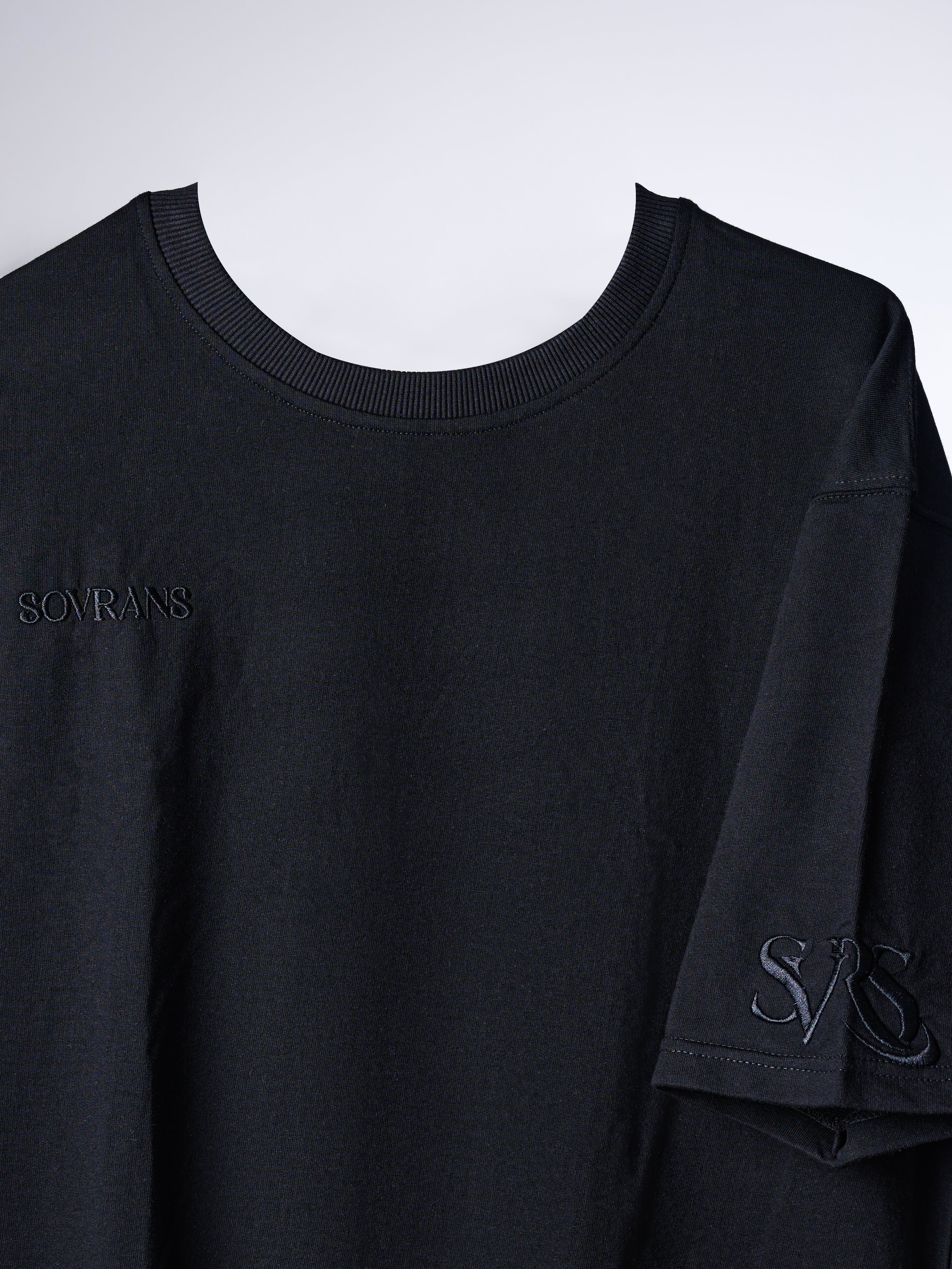 UNISEX BLACK OVERSIZED T-SHIRTS