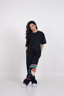 UNISEX BLACK OVERSIZED T-SHIRTS