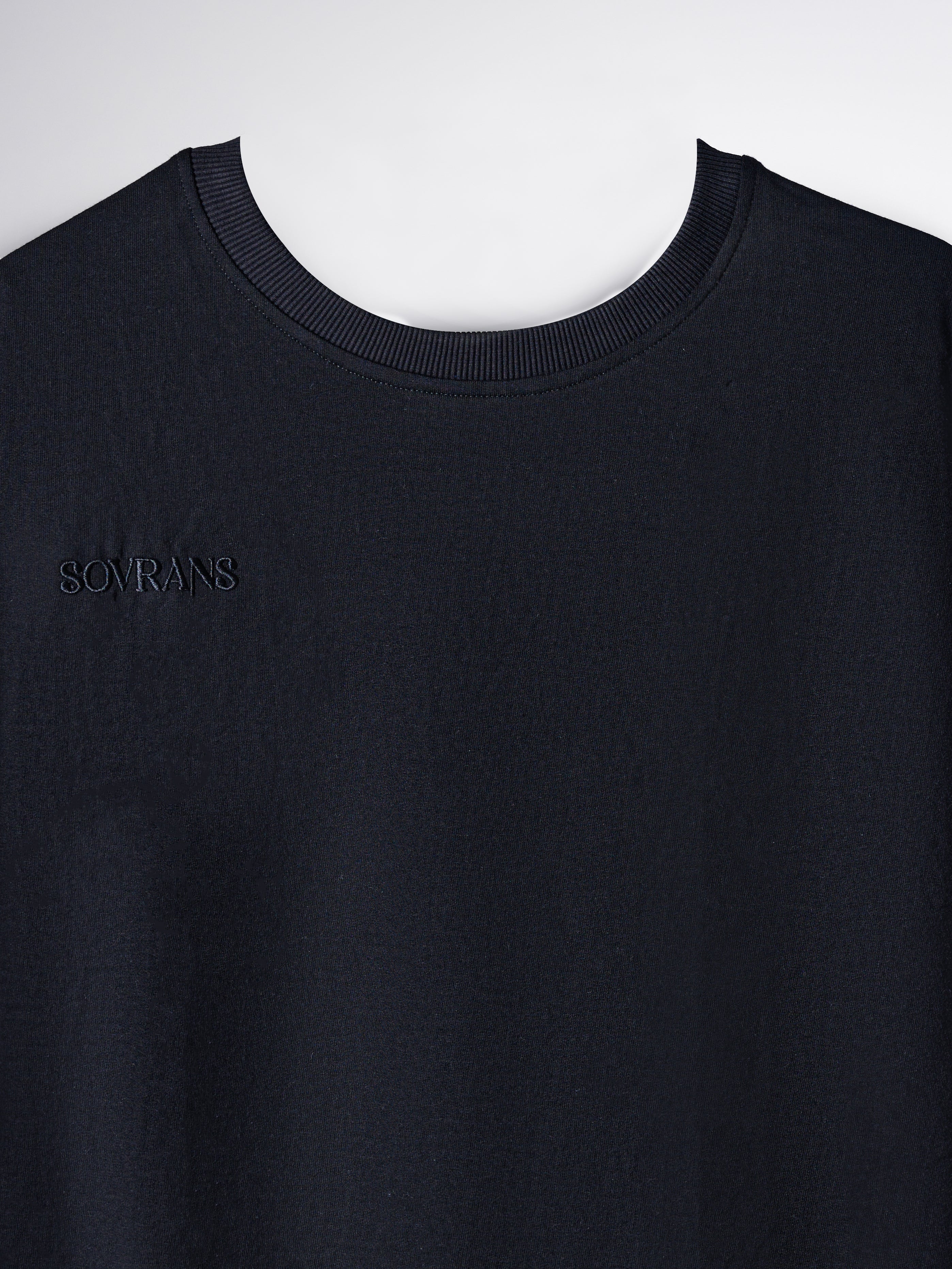 UNISEX BLACK OVERSIZED T-SHIRTS