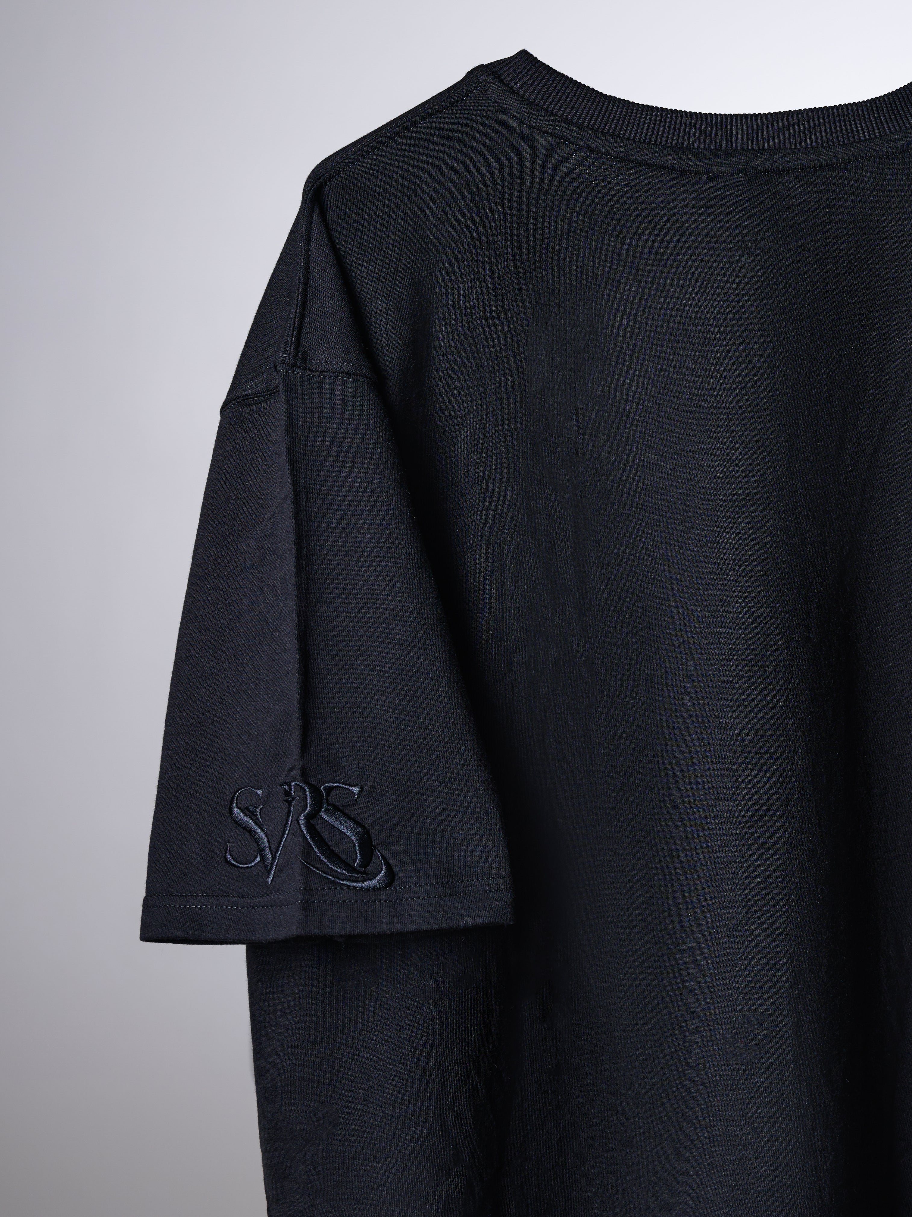 UNISEX BLACK OVERSIZED T-SHIRTS