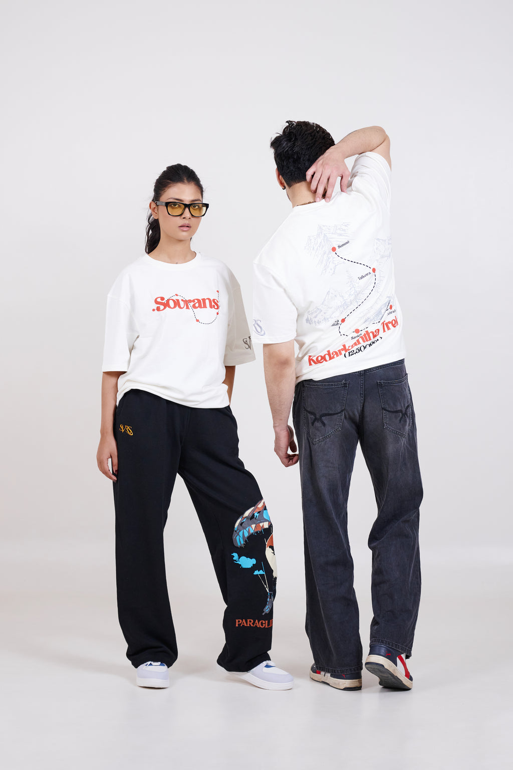 Kedarkantha Trek Oversized T-Shirt