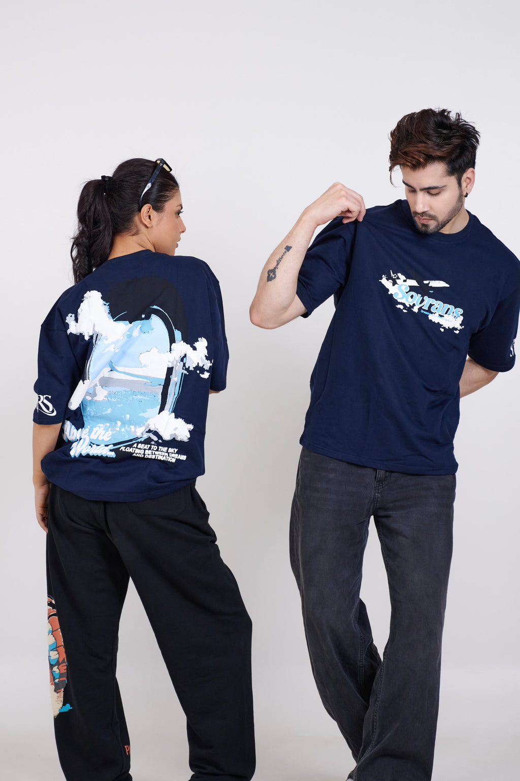 Above the World Oversized T-Shirt
