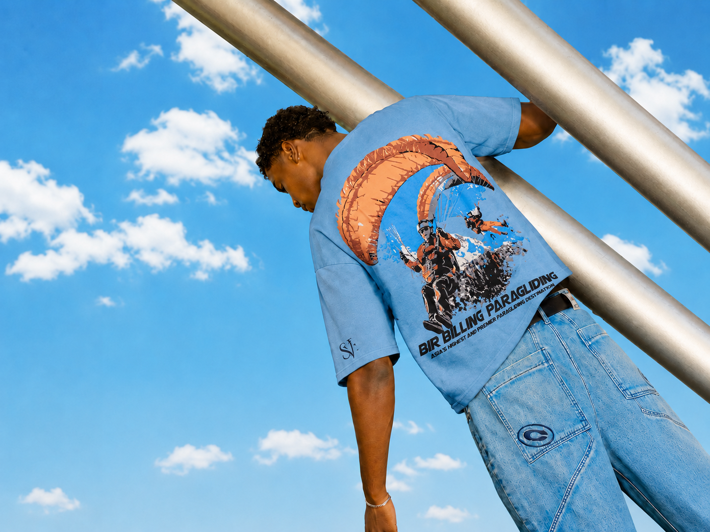 PARAGLIDING OVERSIZED TSHIRT