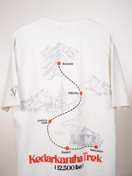 Kedarkantha Trek Oversized T-Shirt