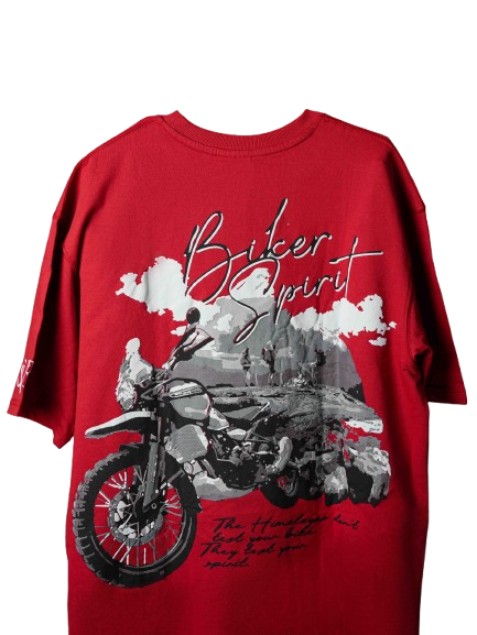 Biker Spirit Oversized T-Shirt